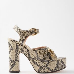 Gucci Horsebit Logo women high heels